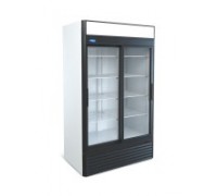 Холодильный шкаф Марихолодмаш Капри 1,12СК купе, стеклянная дверь